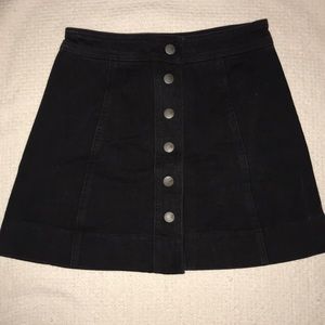 Black Madewell Skirt